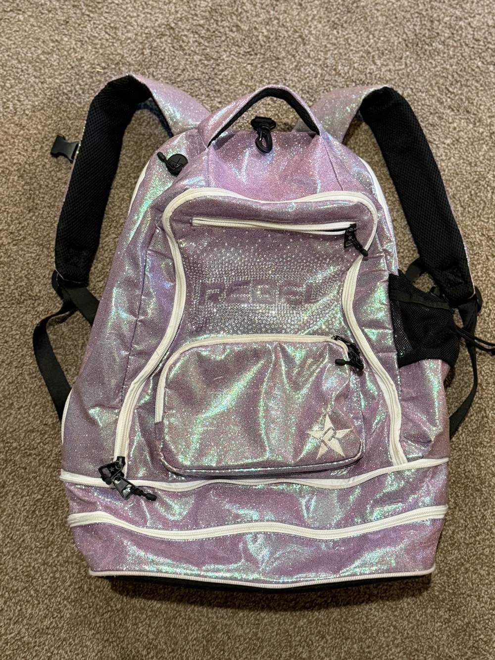 Rebel Dream Bag - Light purple, sparkly w/ Rebel Bling